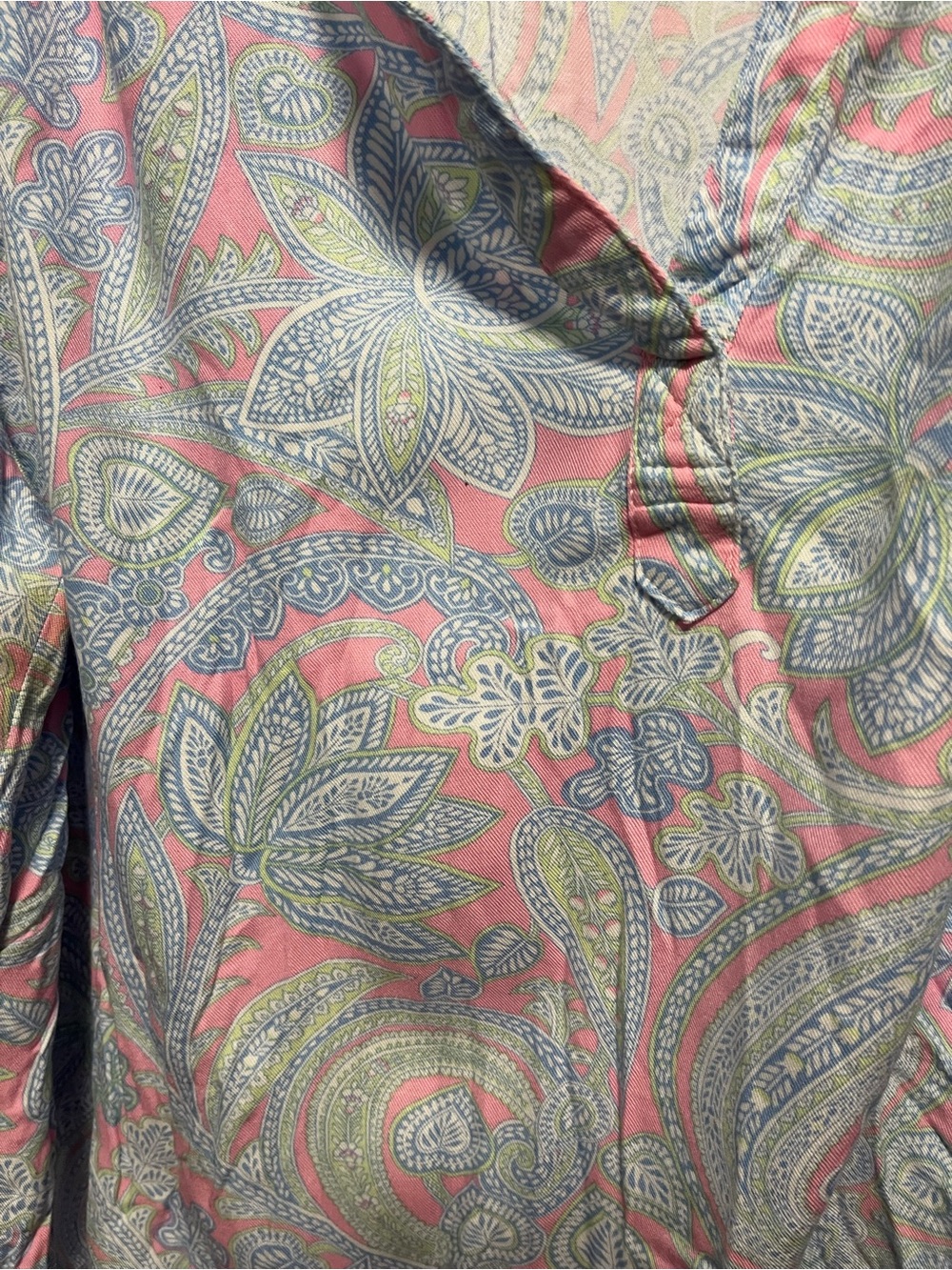 Ruby Rd. Pastel blouse-Ladies 1X - Picture 2 of 7